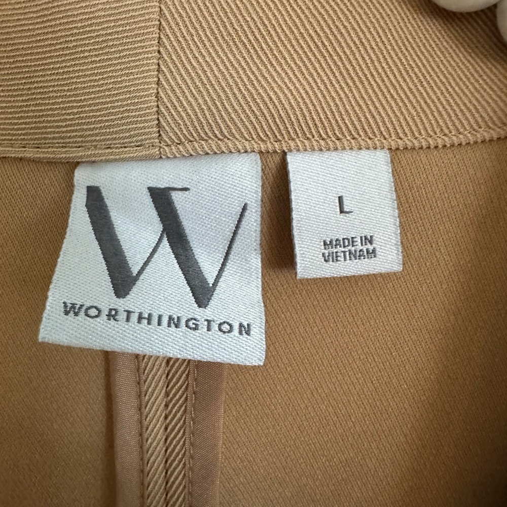 Worthington| NWT Oversized Tan Blazer - Picture 12 of 13